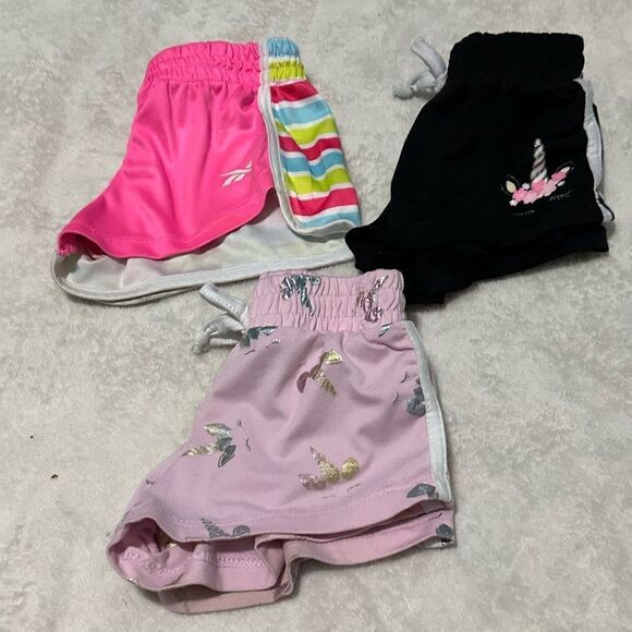 Girls shorts - set of 3 - Reebok, Btween - size 3T - Picture 1 of 12